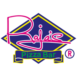 Raja's Pizza Bar logo.